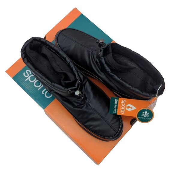 Sporto Barefoot Wool Cold EXP Boots Tracy Waterproof Fur Lined Women’s Size 11 W - Picture 2 of 4